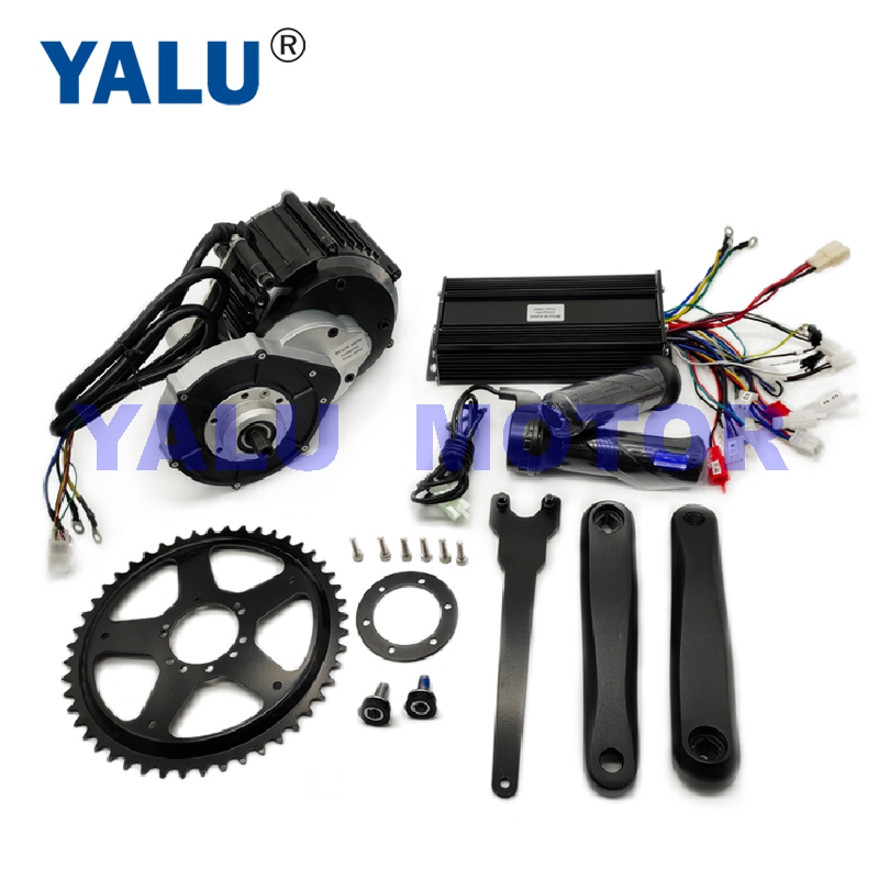 Brushless Middle Drive Motor Kit 50KM Fast Powerful for Mountain Bike