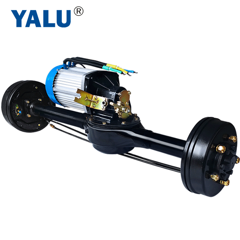 Electric Tricycle Rear Bridge Assembly 1500W-3000W Full Set of Integrated Modified Agricultural Electric four-wheeled Vehicle Oil Brake Heavy Load Axle Motor